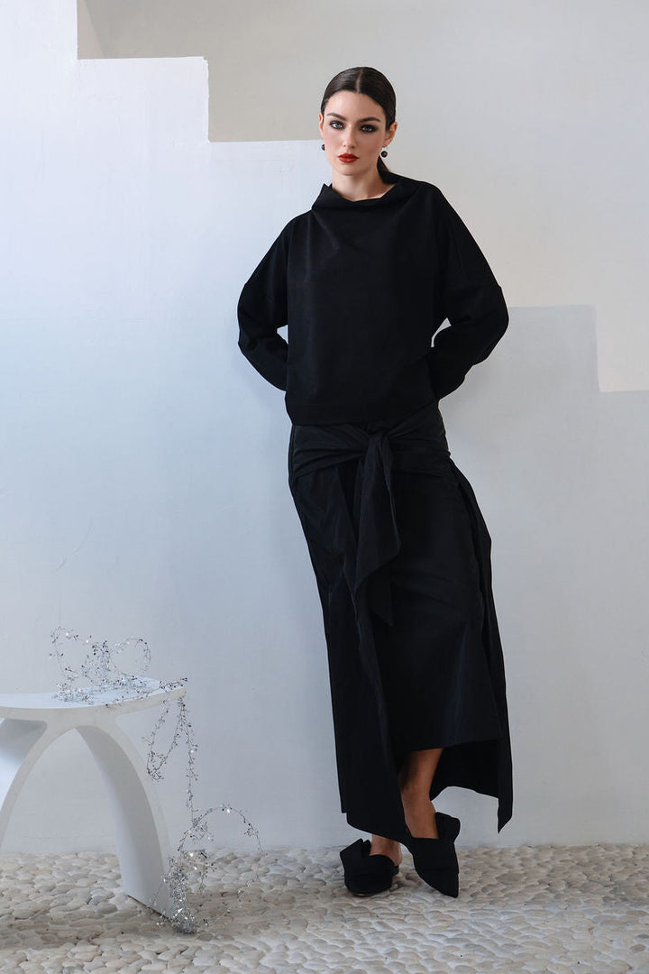 Holiday Nylon Wrap Skirt