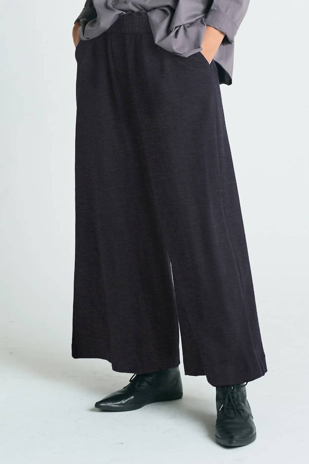 French Terry Flooded Pants