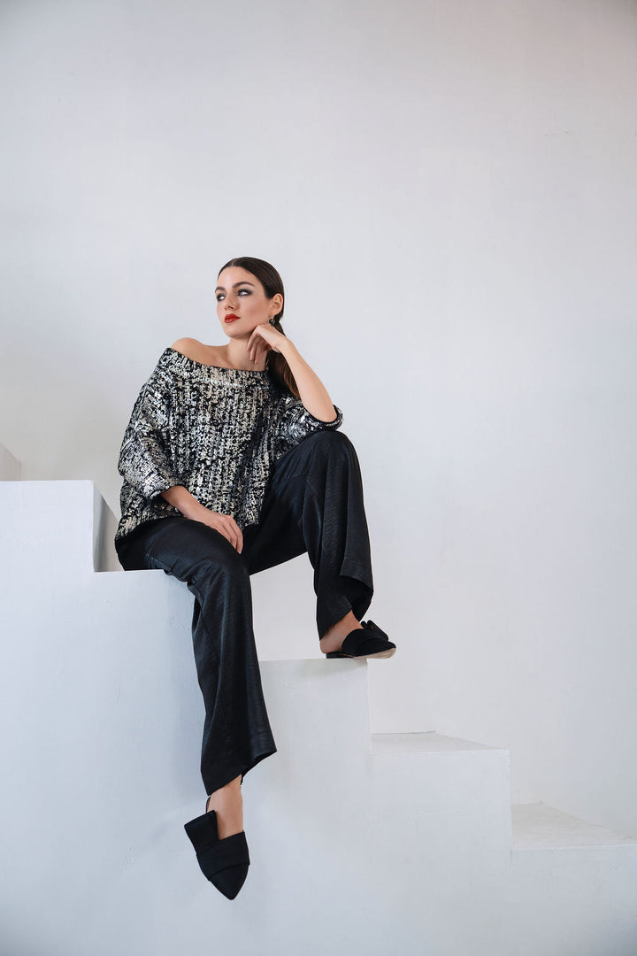 Sateen E-Z Pants - Black