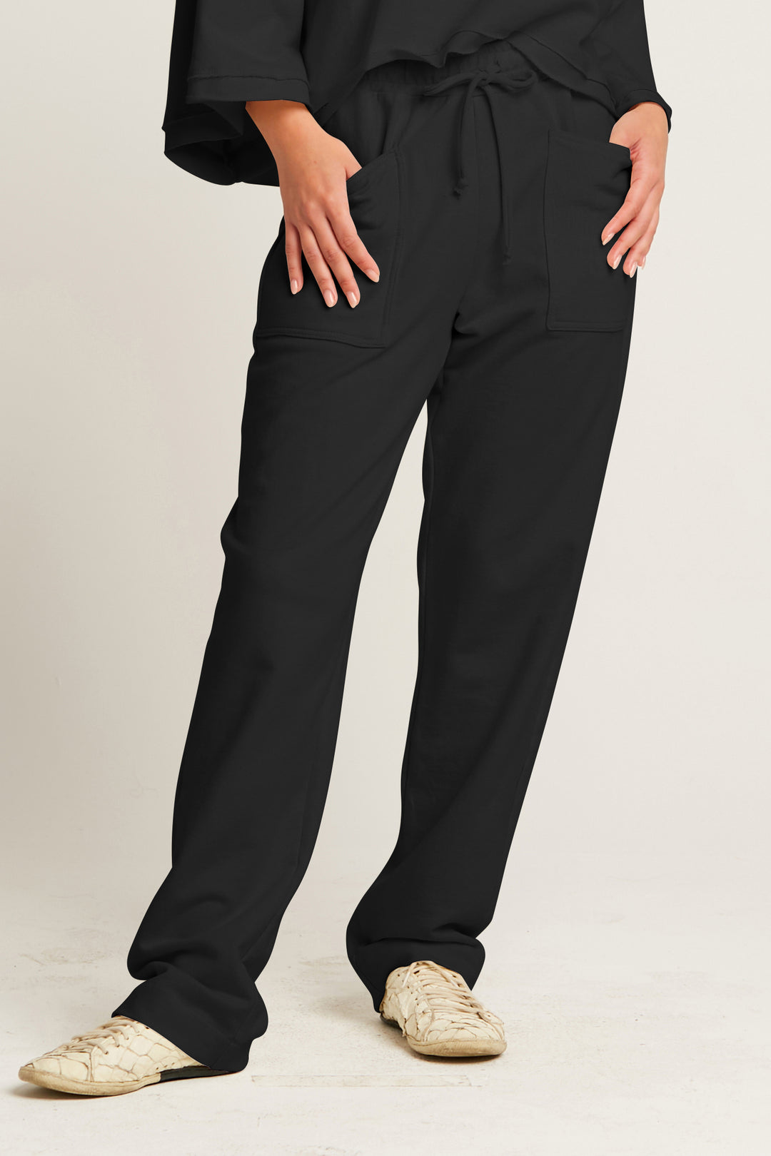 French Terry Double Pocket Pants