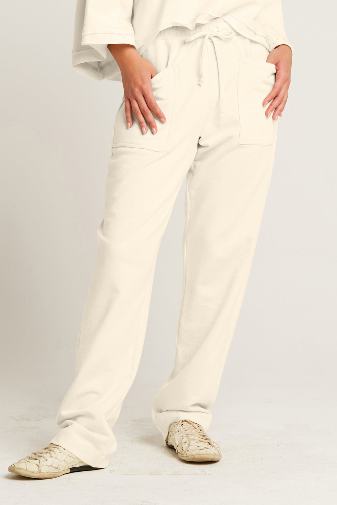 French Terry Double Pocket Pants