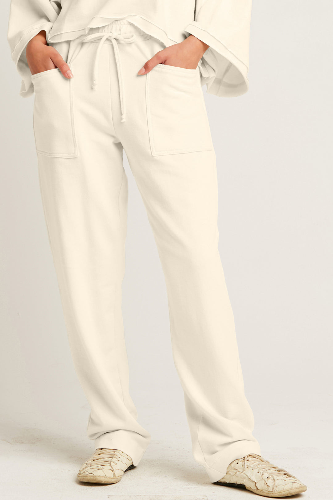 French Terry Double Pocket Pants