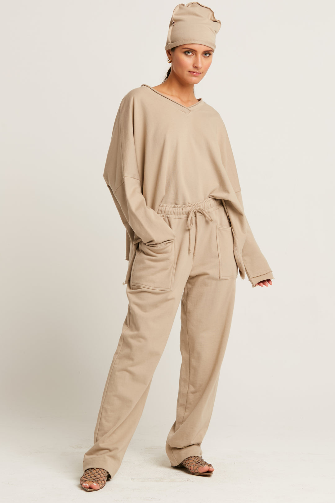 French Terry Double Pocket Pants