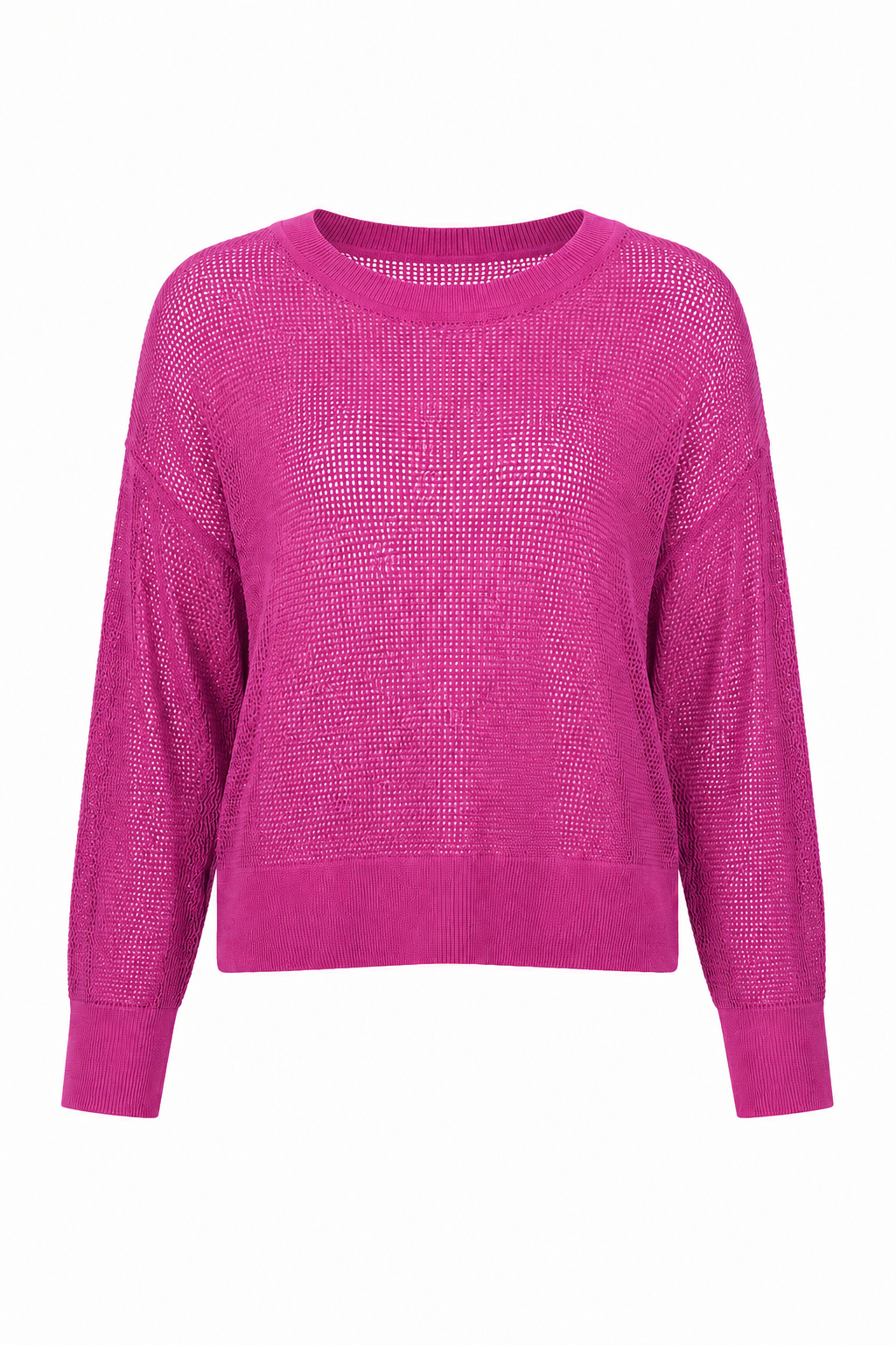 Pima Cotton Mini Seed Stitch - Lipstick
