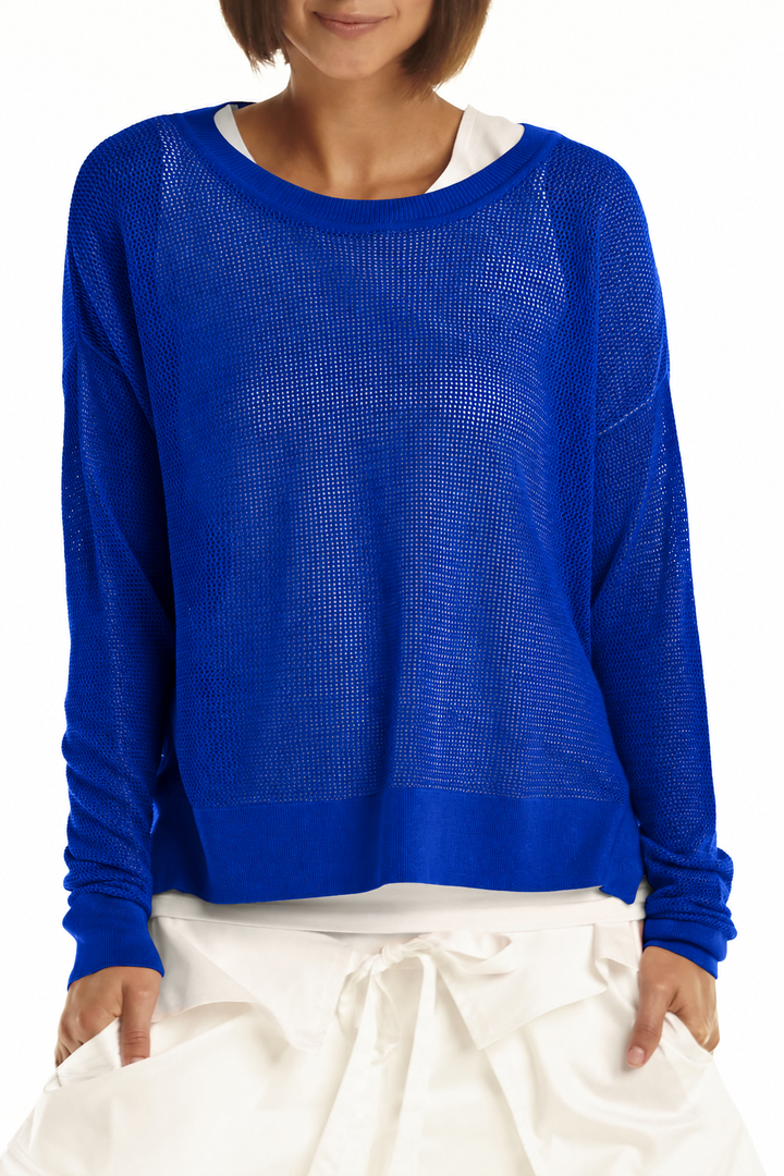 Pima Cotton Mini Seed Stitch - Royal