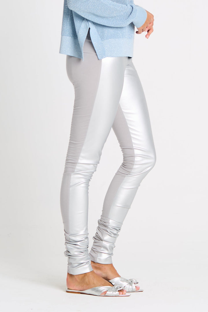 Holiday Vegan Leather Sexy Leggings