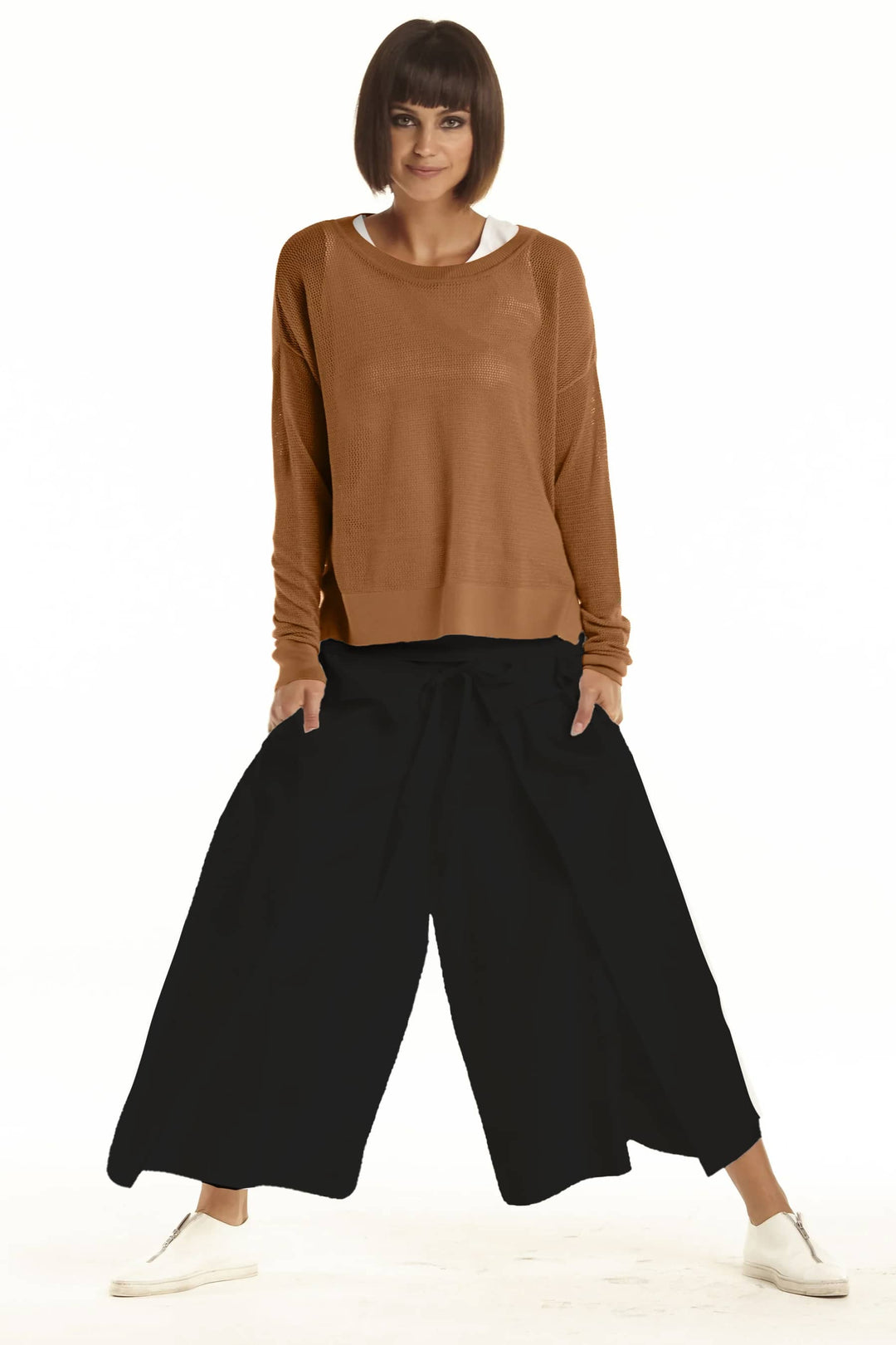 Pima Cotton Mini Seed Stitch - Chestnut