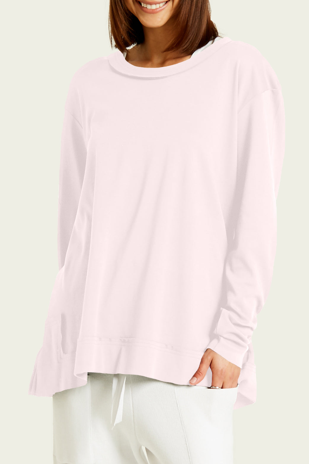 Pima Cotton Detail Tee