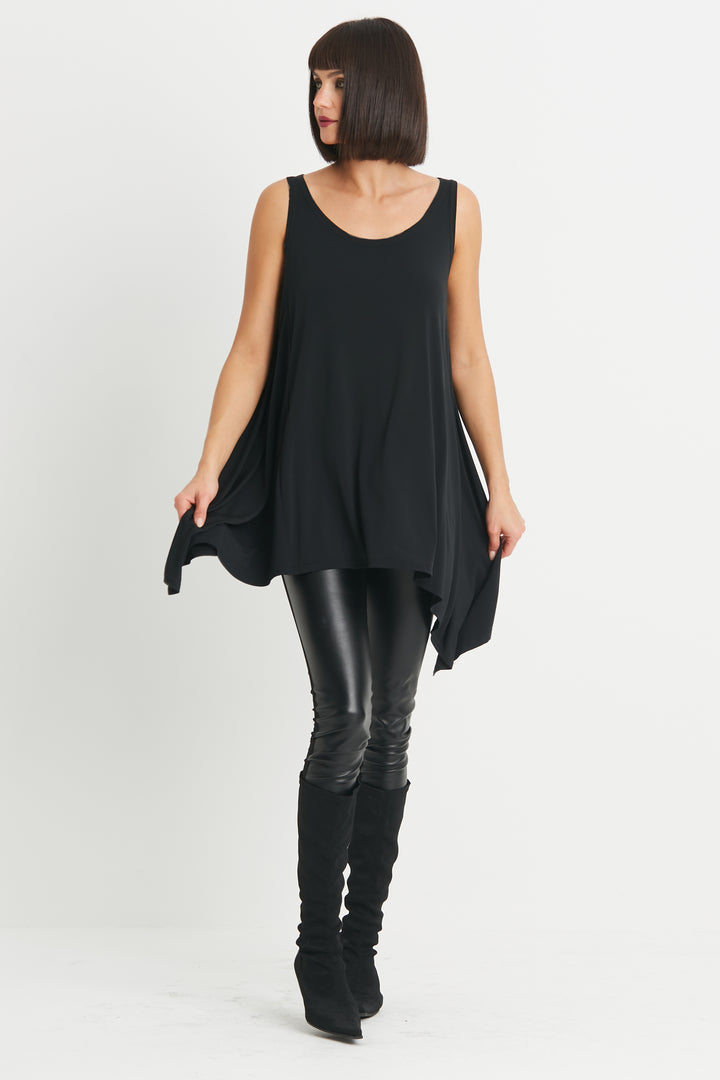 Matte Jersey Trapeze Tunic