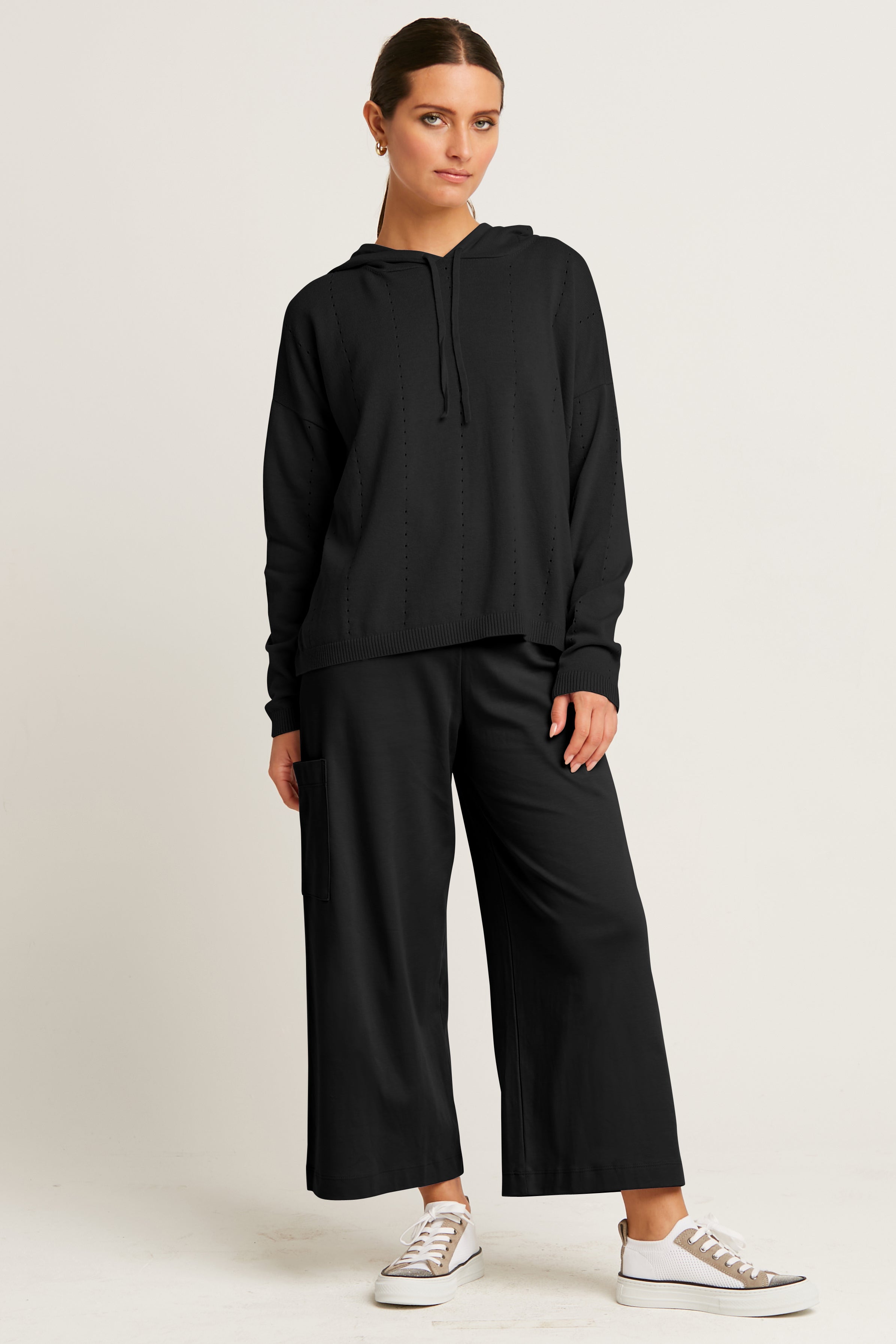 Pima Cotton Crop Gaucho Pants – PLANET by Lauren G