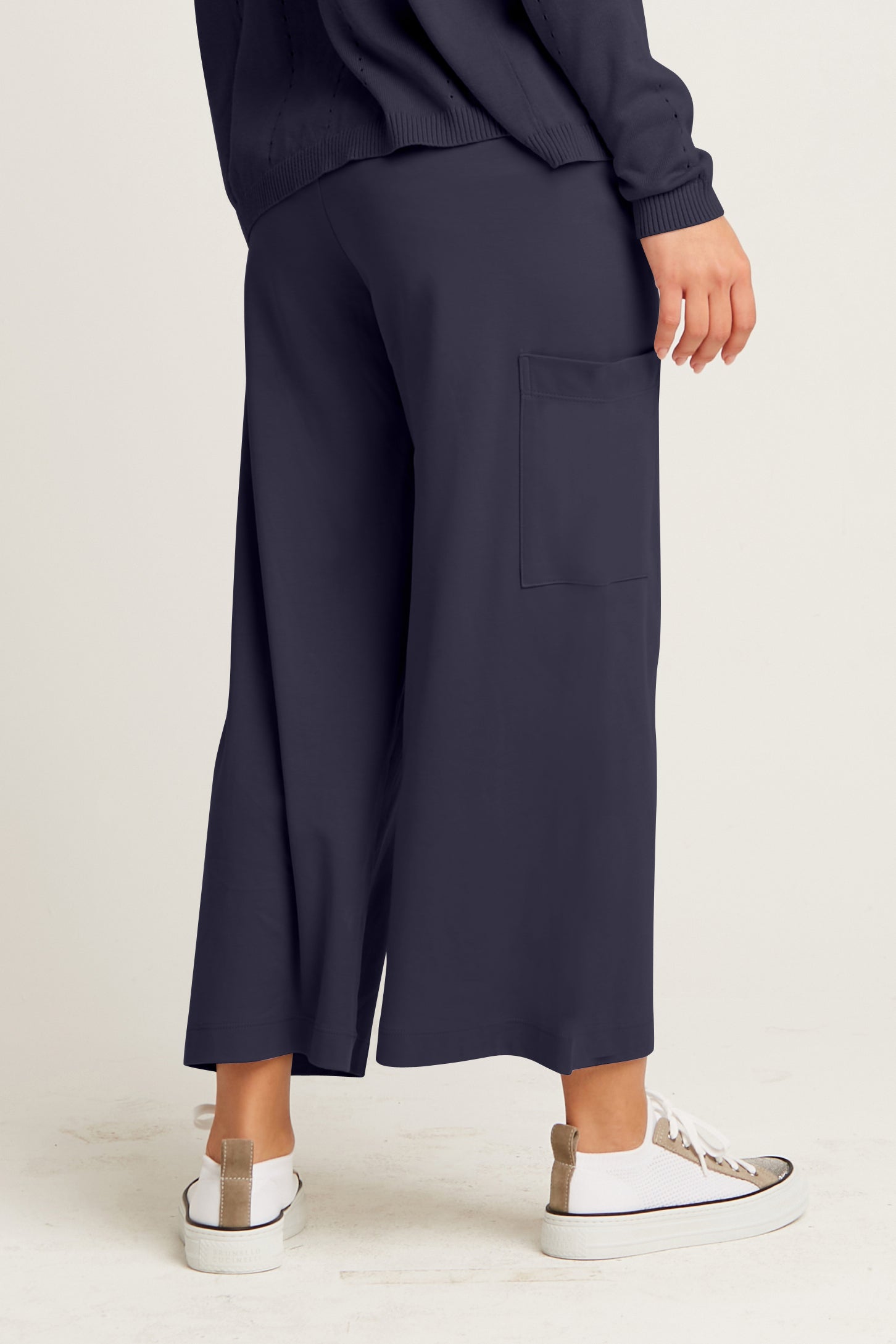 Pima Cotton Crop Gaucho Pants – PLANET by Lauren G