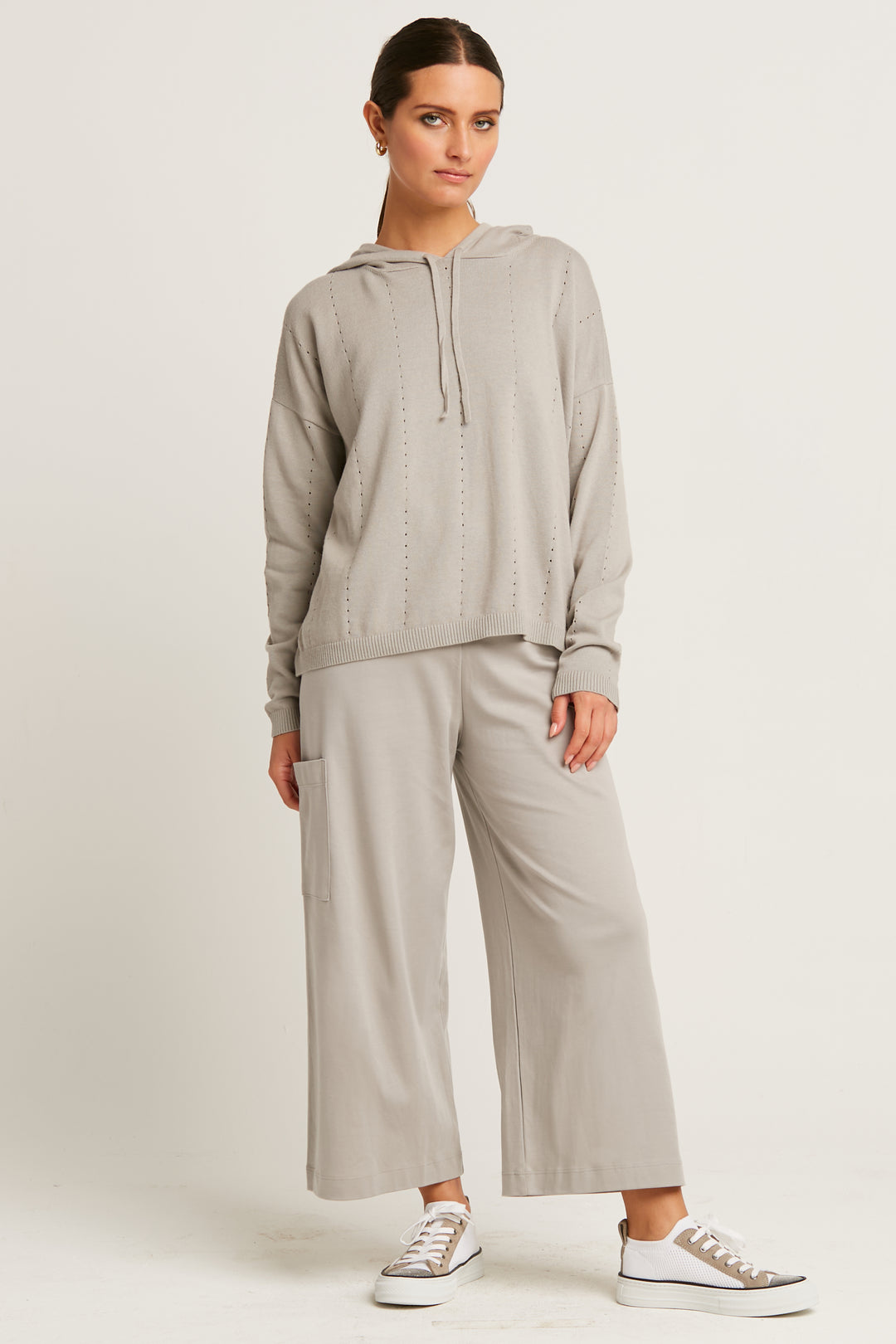 Pima Cotton Crop Gaucho Pants