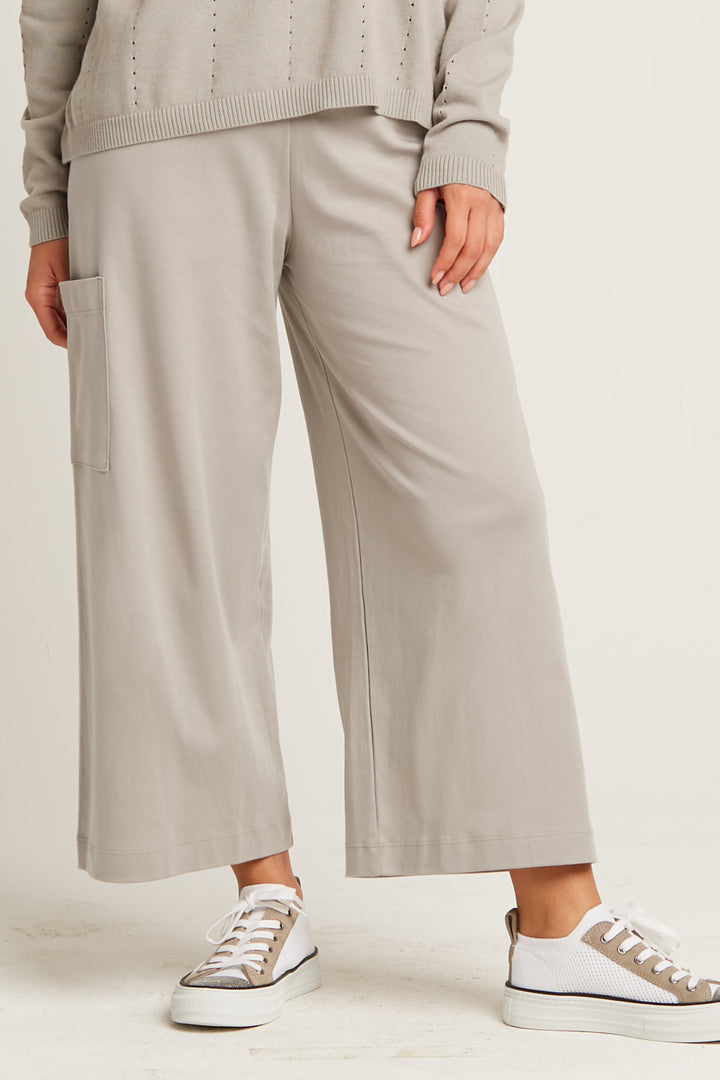 Pima Cotton Crop Gaucho Pants