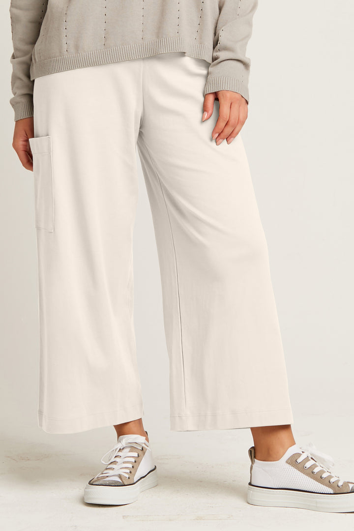 Pima Cotton Crop Gaucho Pants