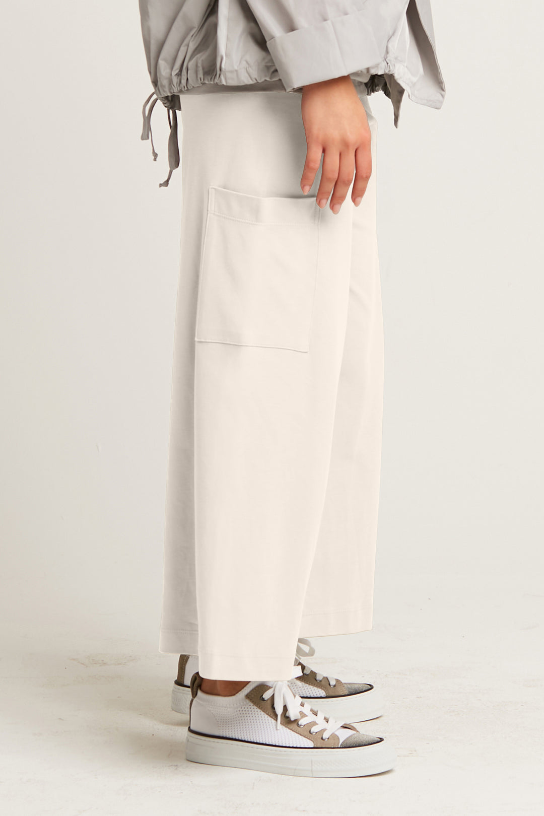 Pima Cotton Crop Gaucho Pants