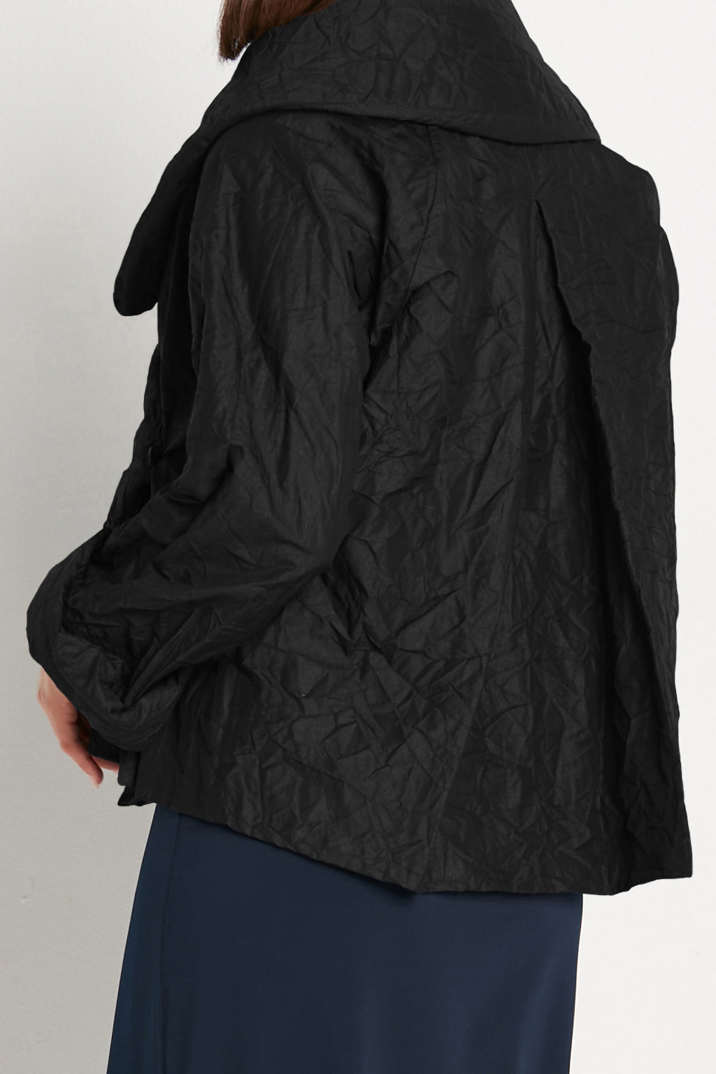 Crushed Nylon Dinner Jacket