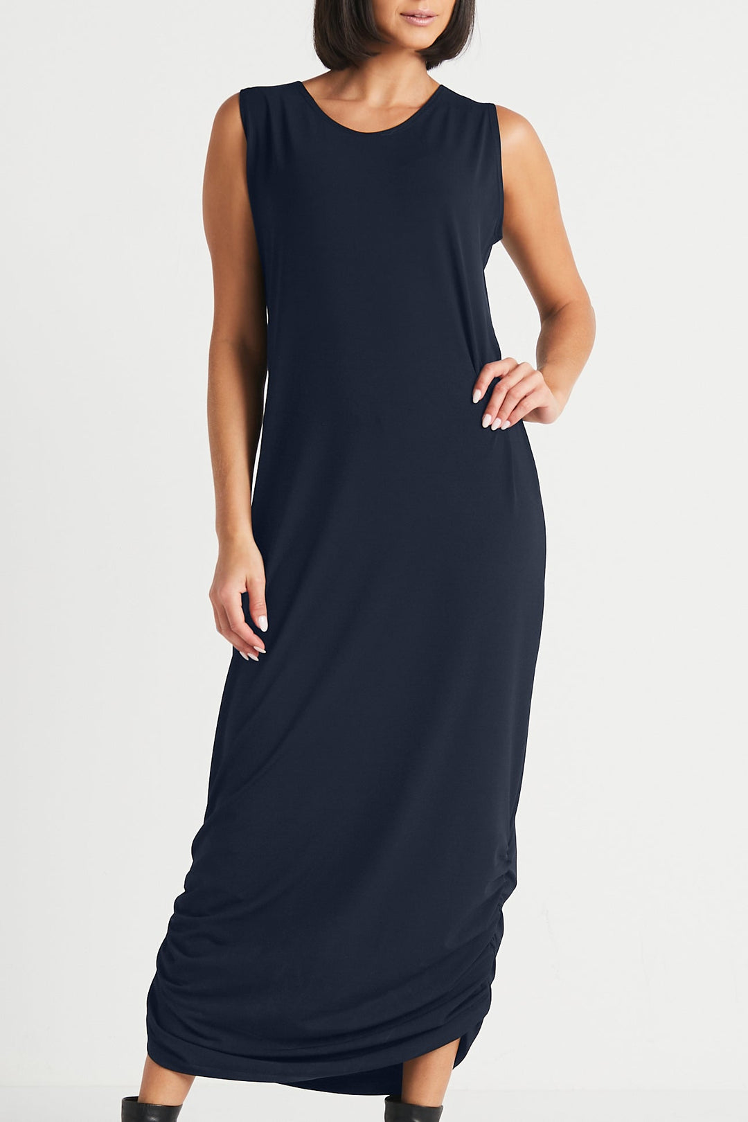 lauren ruched dress Lauren Strapless Gathered Maxi Dress in Claret, garden party dress, flowy Maxi dress, sophisticated evening dress, women's dress, SOERA