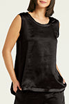 Sateen Shirttail Tank