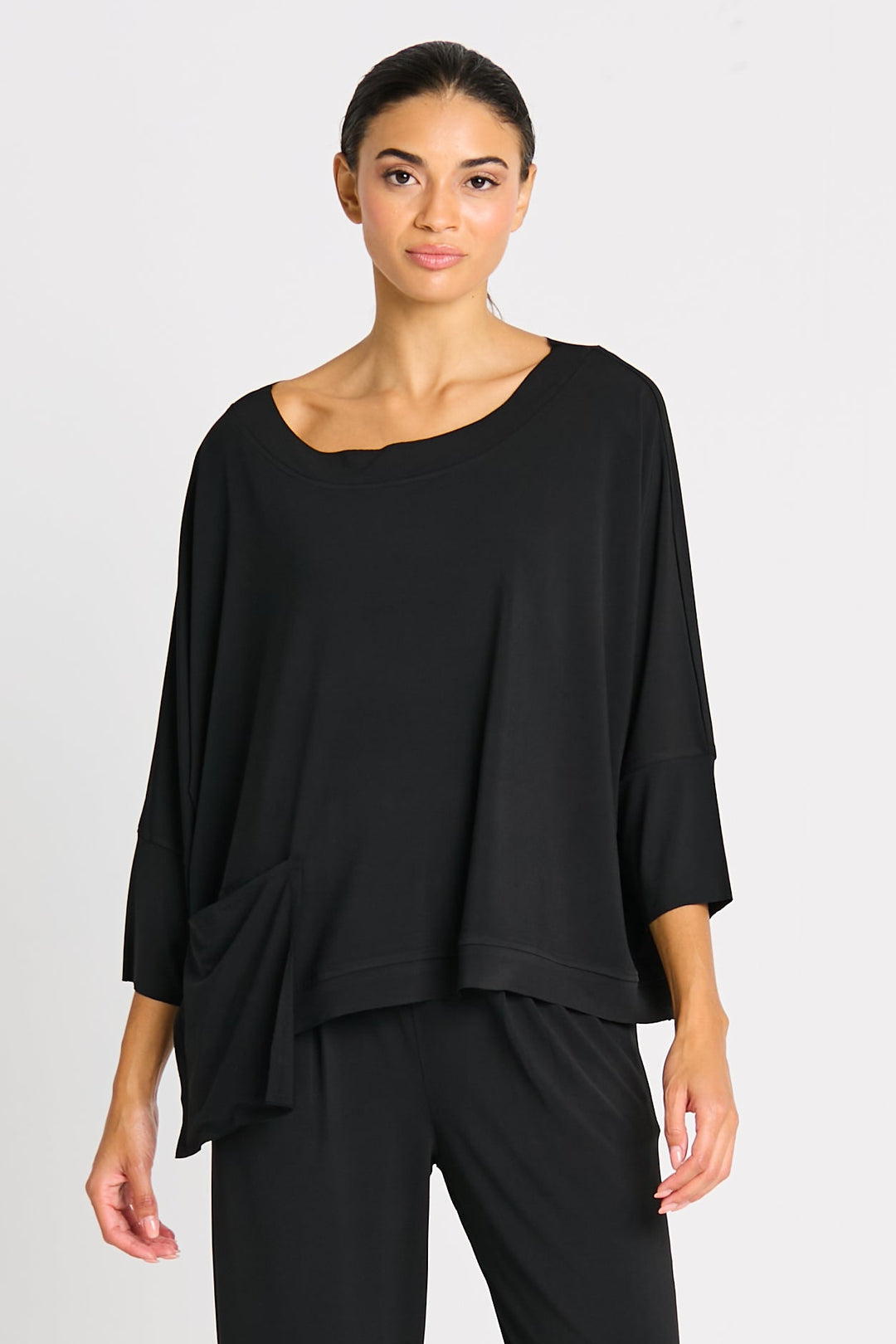 Matte Jersey Drop Pocket Tee