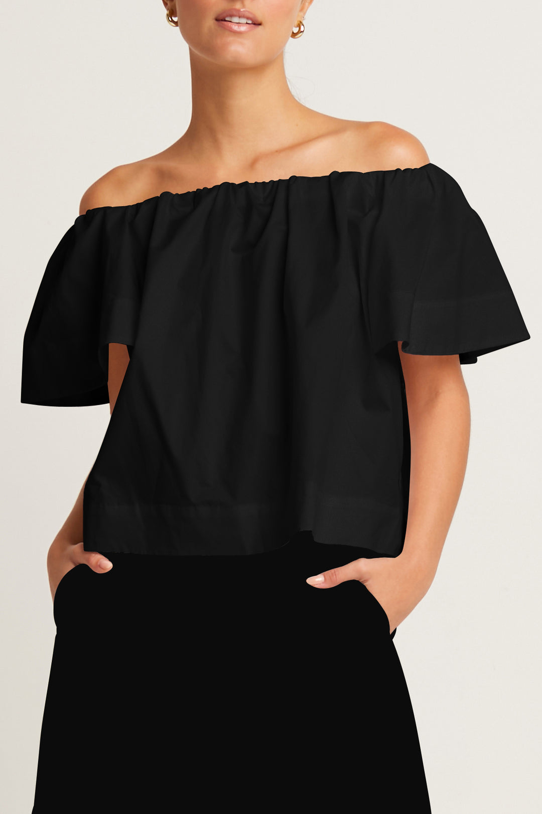 Cotton Peasant Top