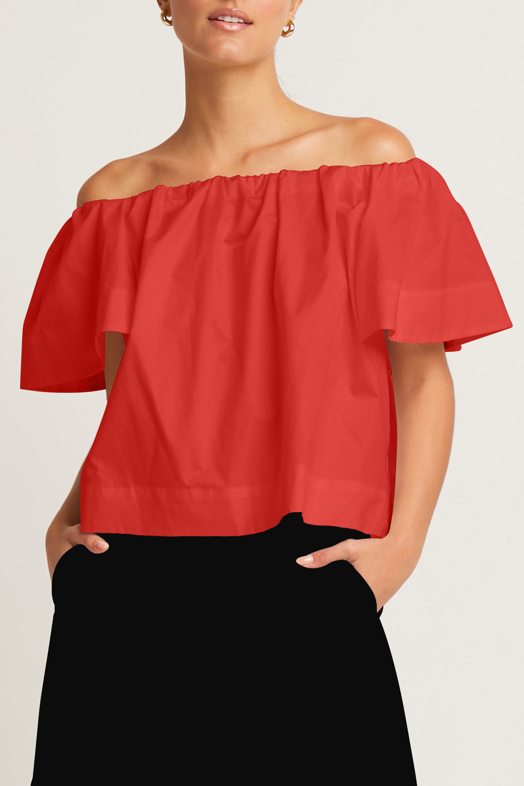 Cotton Peasant Top