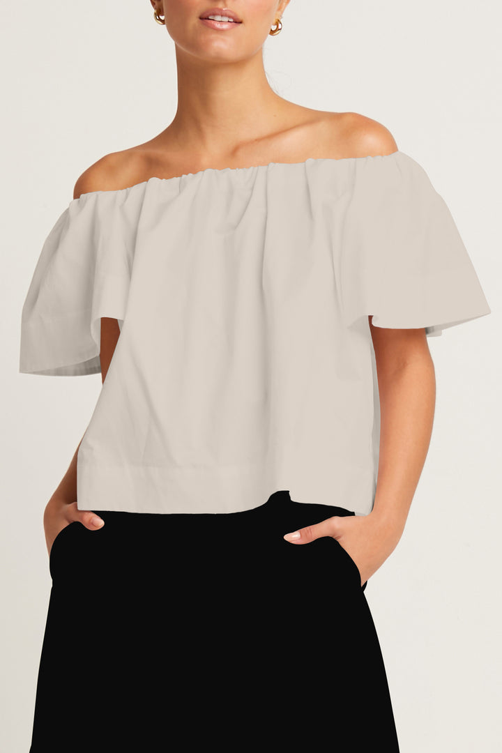 Cotton Peasant Top