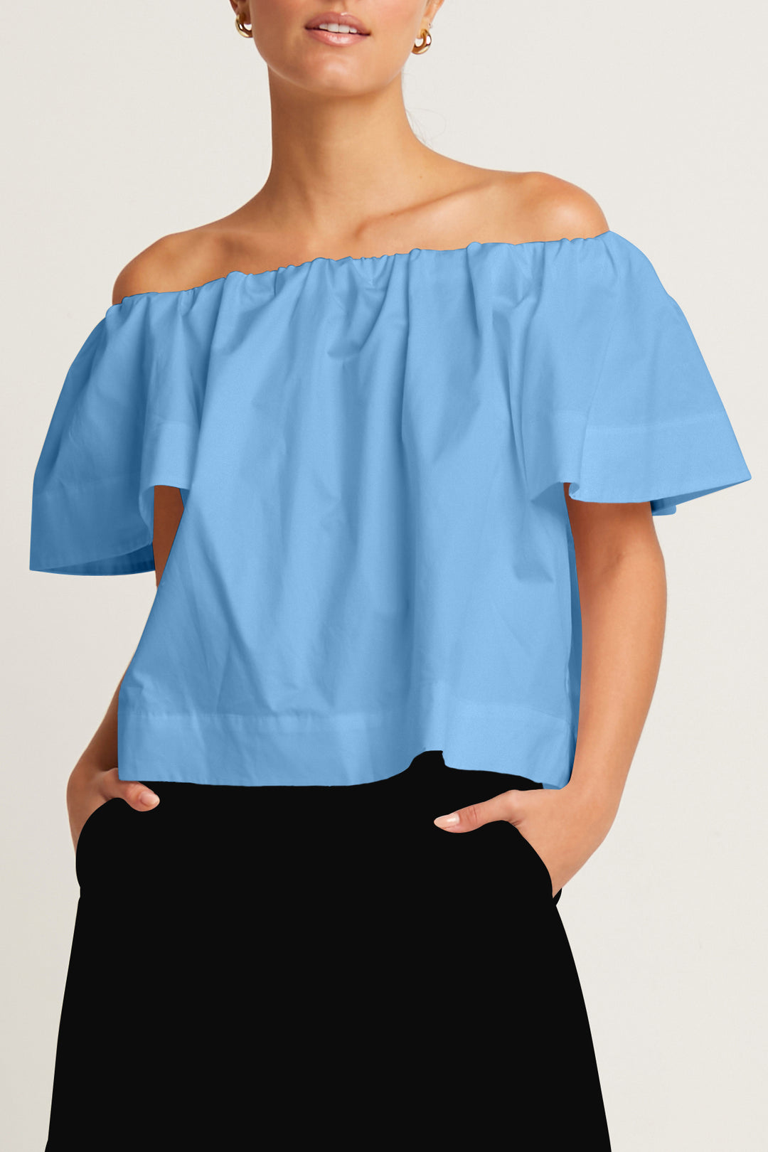 Cotton Peasant Top