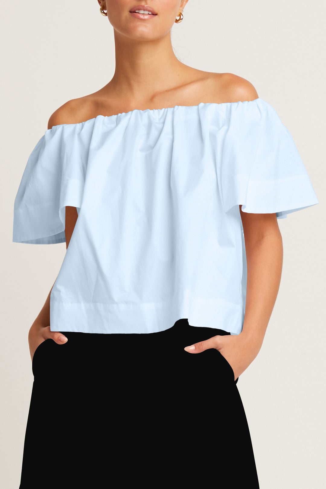 Cotton Peasant Top