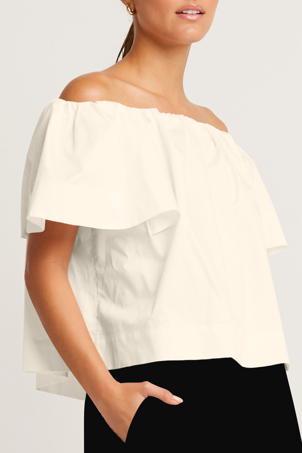 Cotton Peasant Top