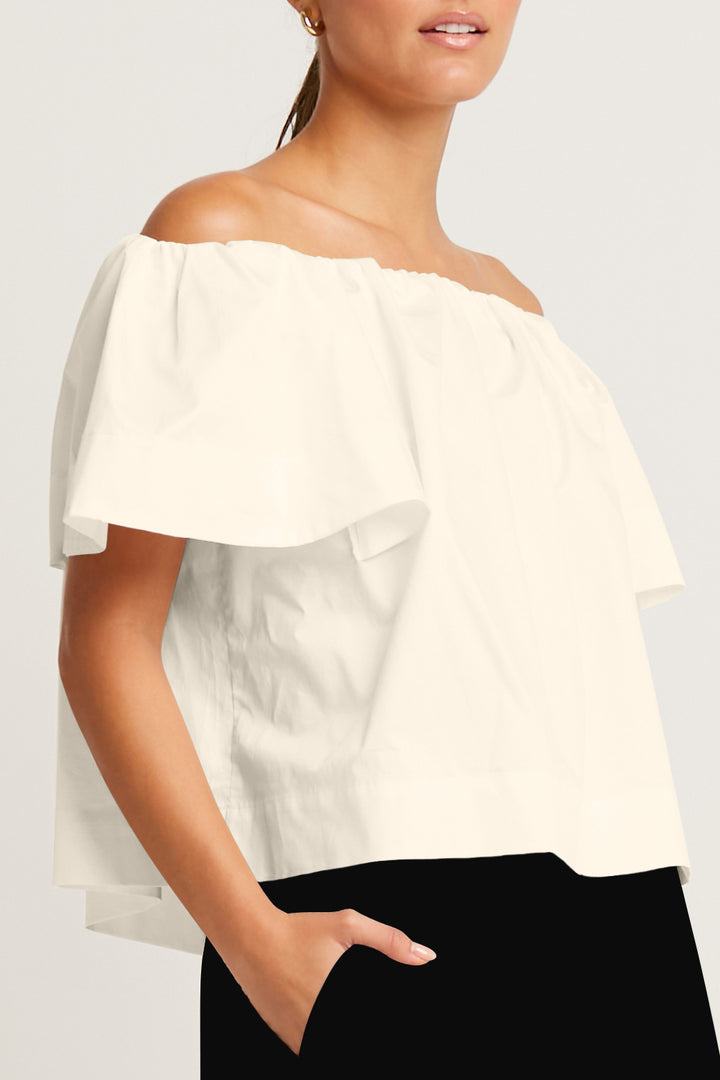 Cotton Peasant Top