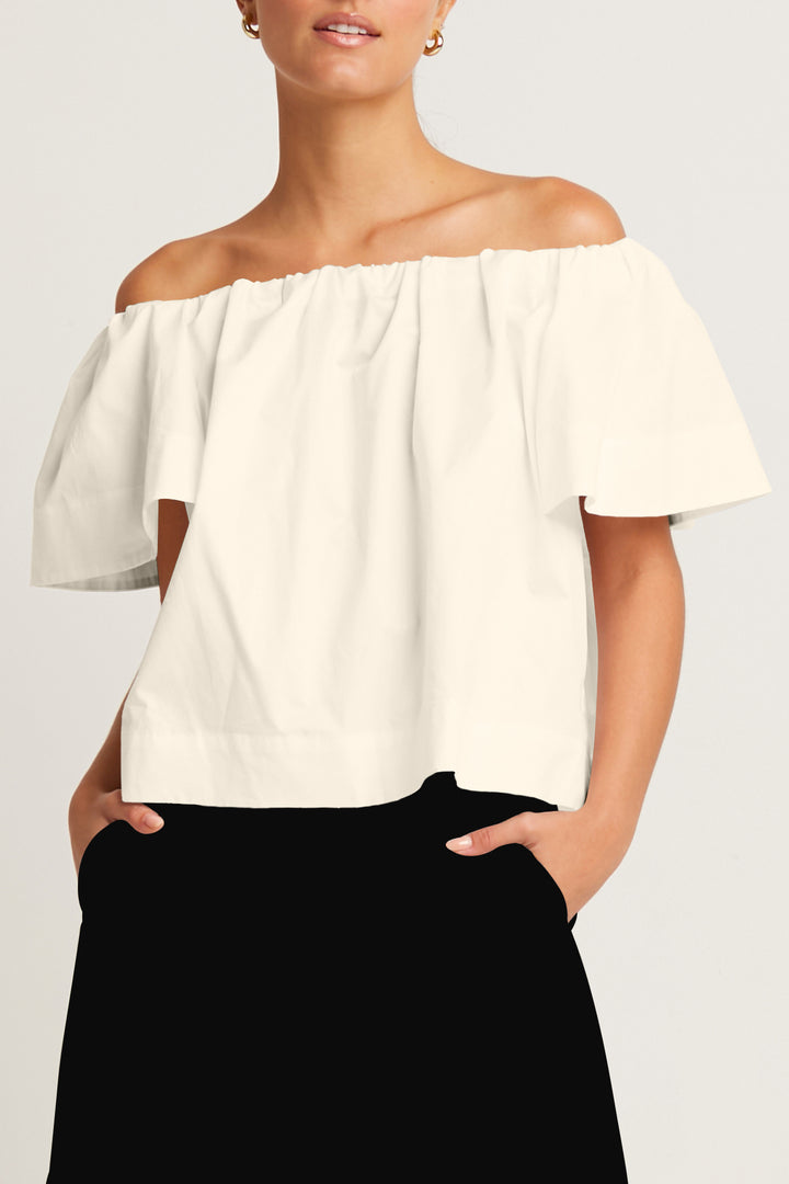 Cotton Peasant Top