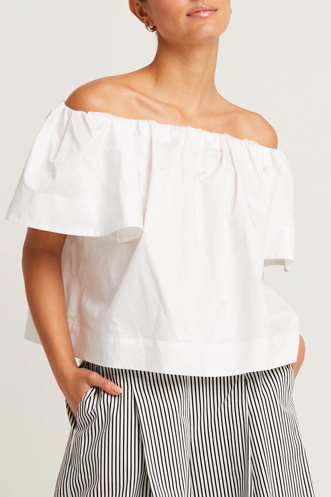 Cotton Peasant Top