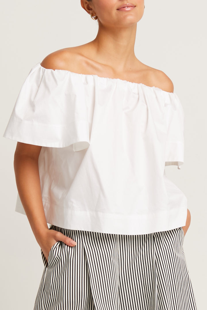 Cotton Peasant Top