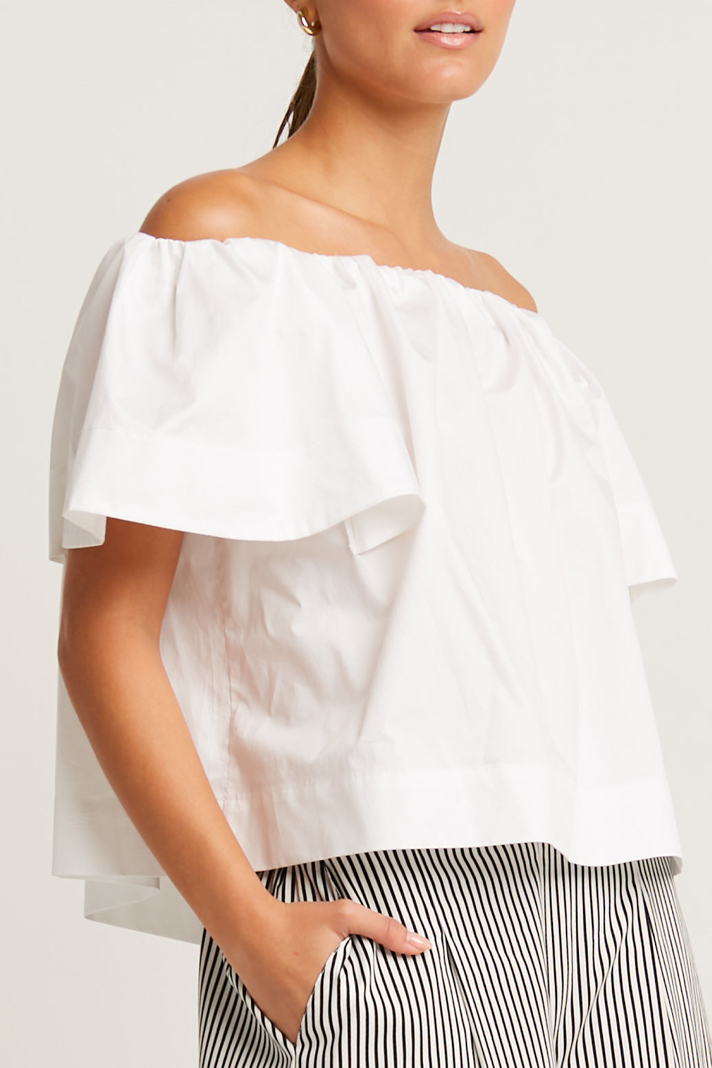 Cotton Peasant Top