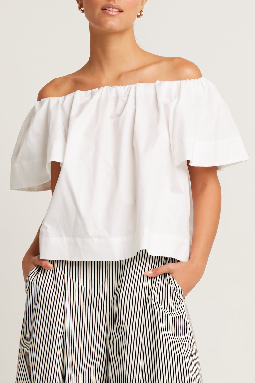 Cotton Peasant Top