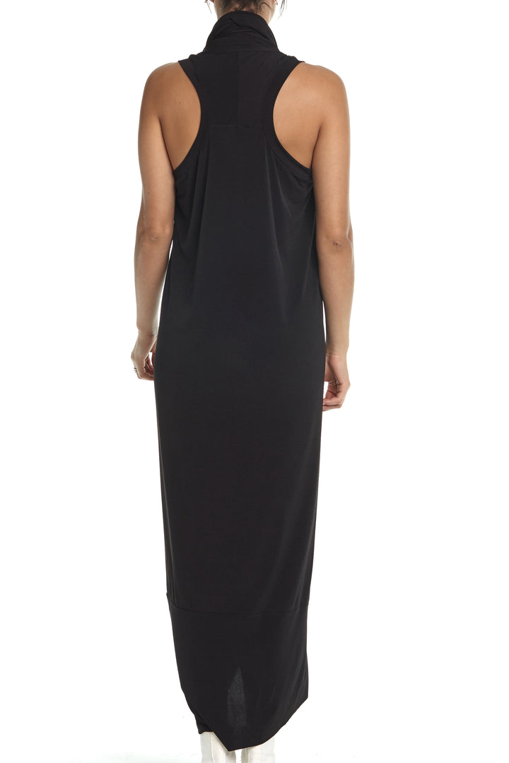 Matte Jersey Scarf Dress