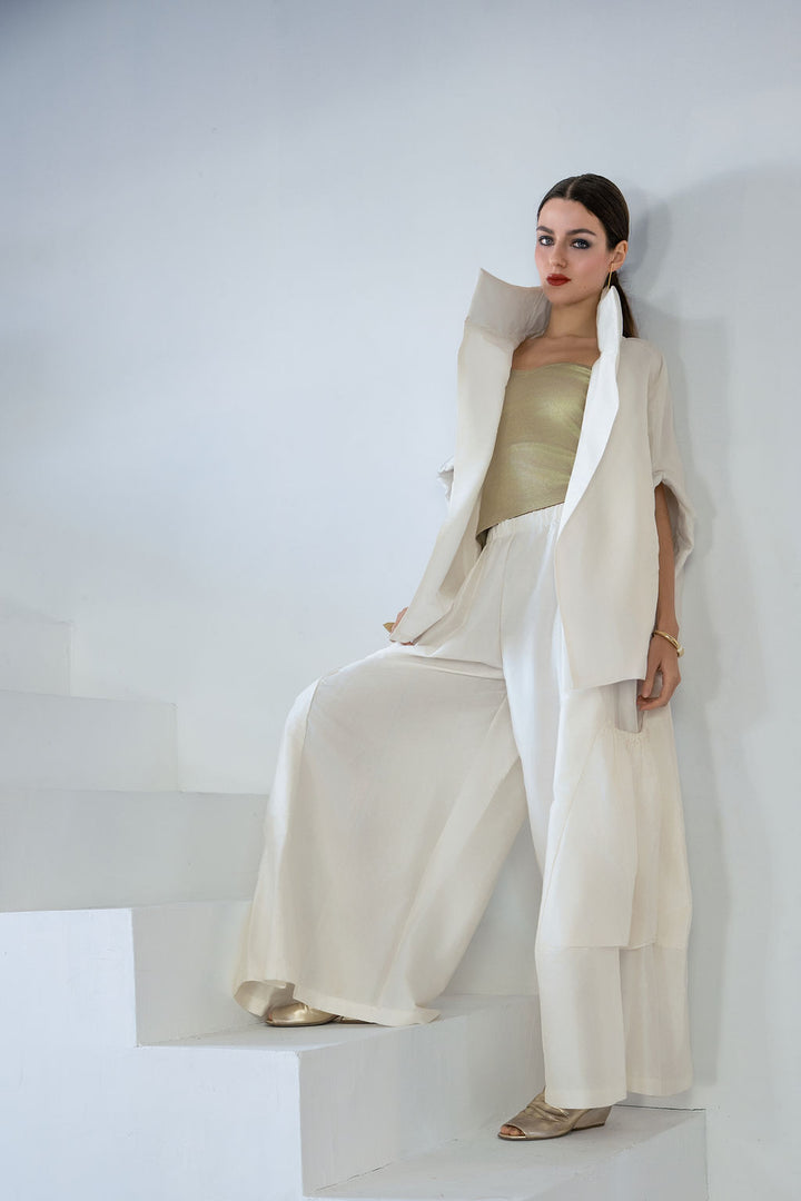 Holiday Dupioni Silk Chic Cape