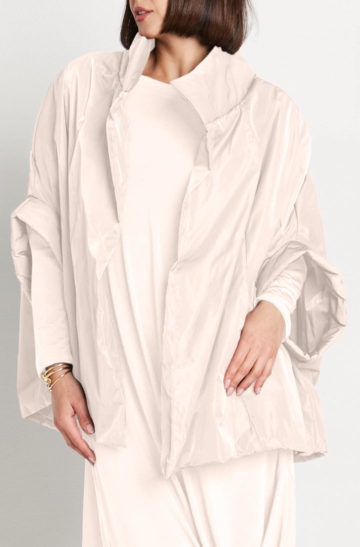 Nylon Chic Cape - Blush