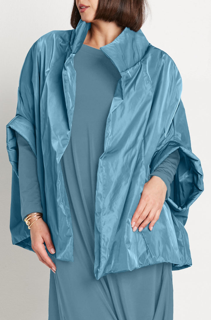 Women's Nylon Chic Cape in Vapor by PLANET