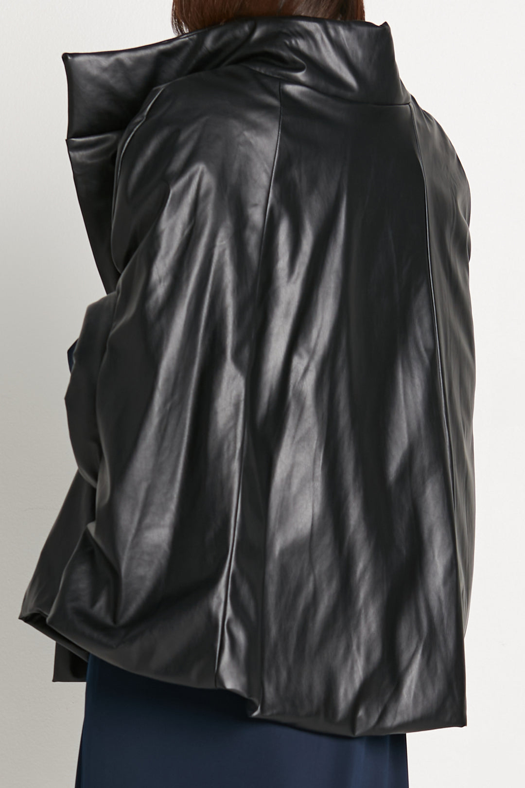 Vegan Leather Chic Cape