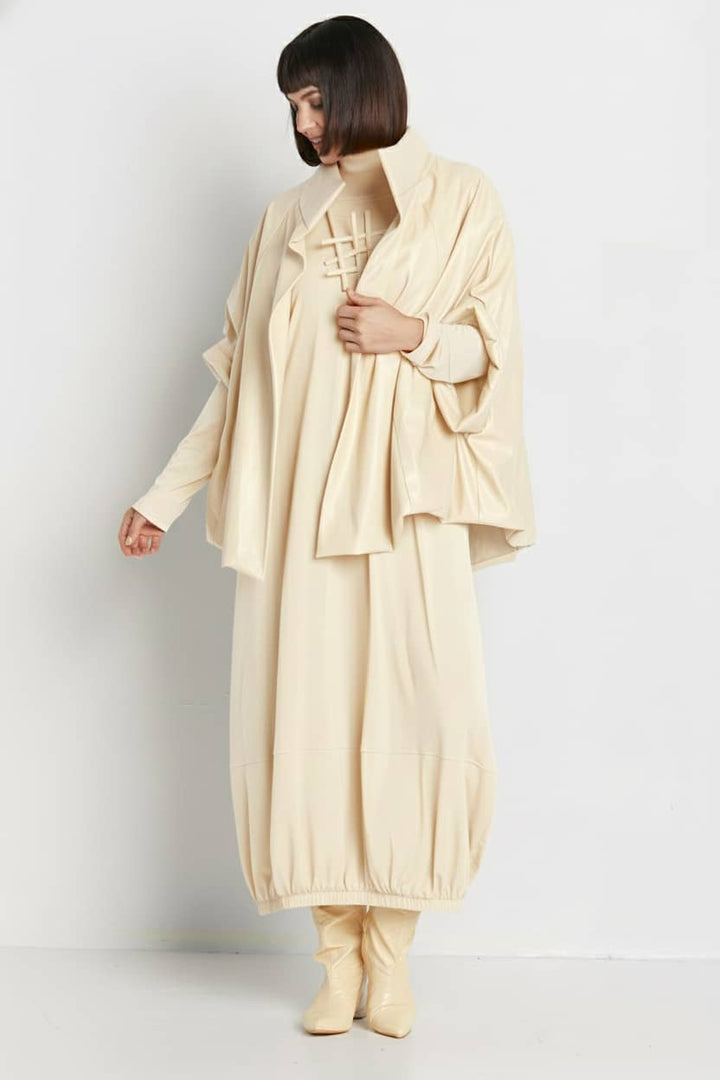 Vegan Leather Chic Cape