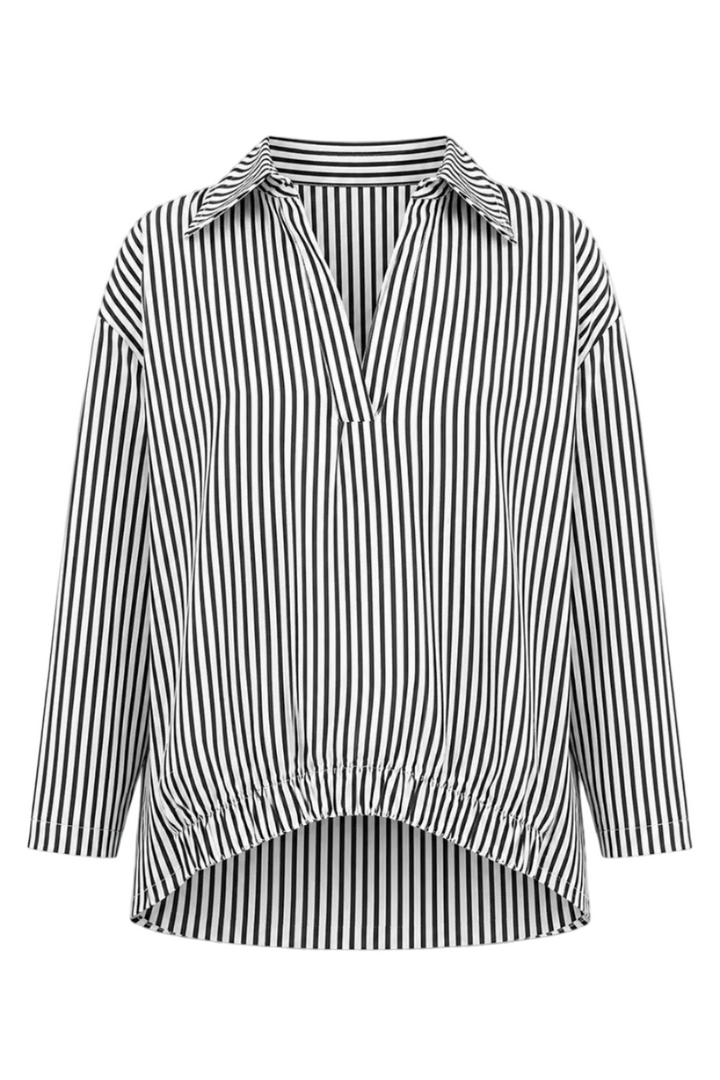 Cotton Parachute Shirt - Bold Stripe