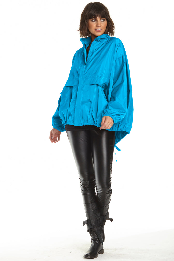 Nylon Chic Bomber - Lake