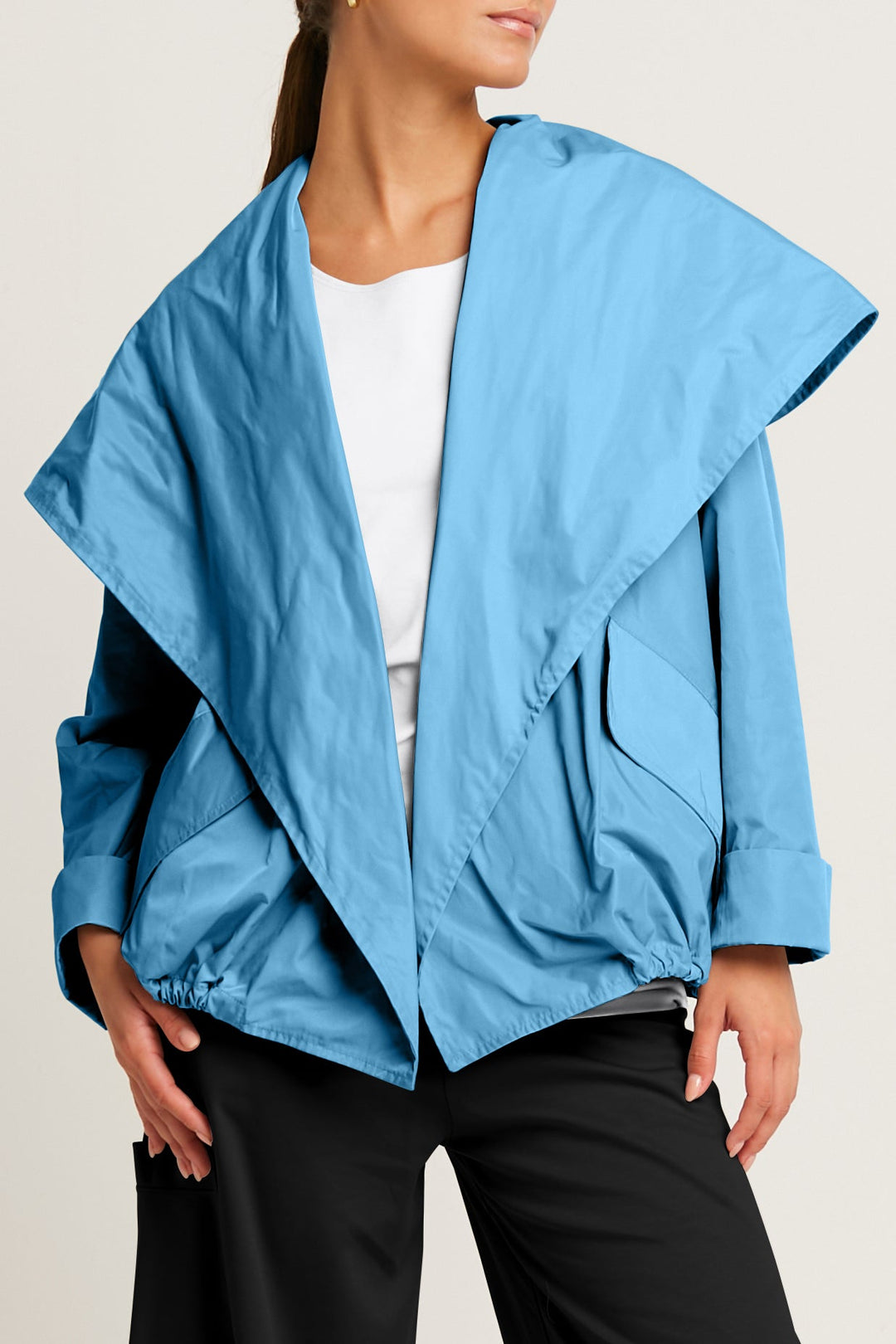 Nylon Chicest Windbreaker - Marina