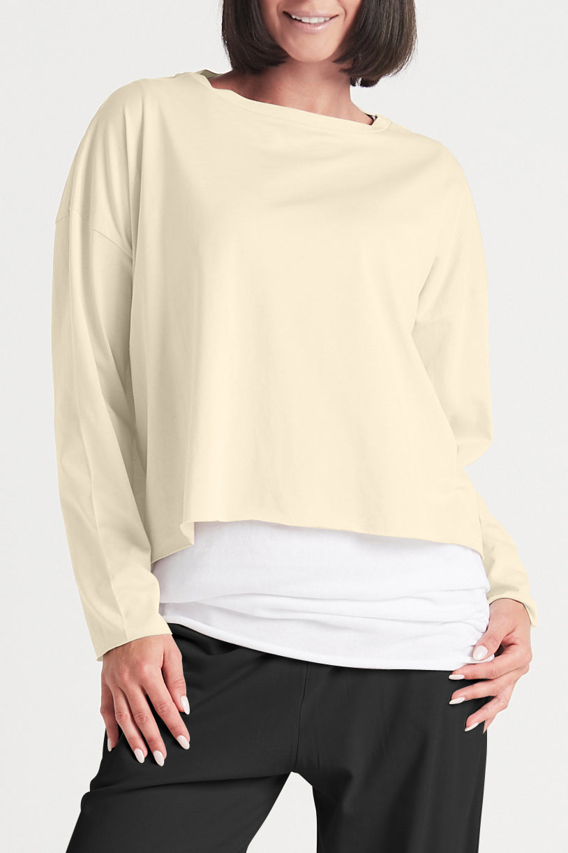 Pima Cotton Mini Luxury Boxy Tee