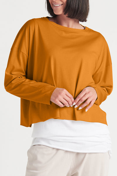 Pima Cotton Mini Luxury Boxy Tee