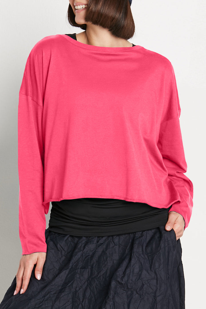 Pima Cotton Mini Luxury Boxy T-Shirt - Punch