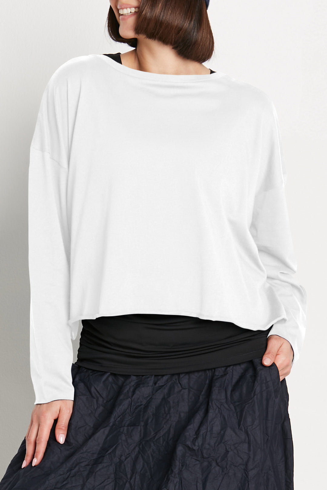 Pima Cotton Mini Luxury Boxy Tee