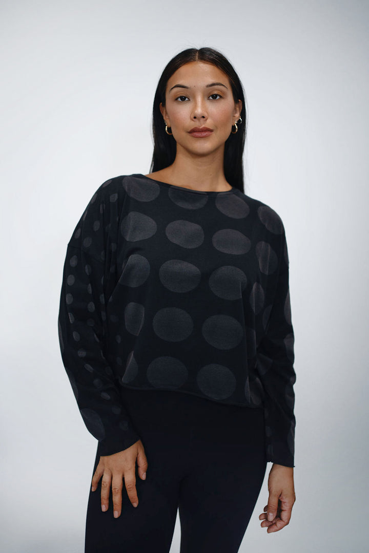 Polka Dot Cropped Top