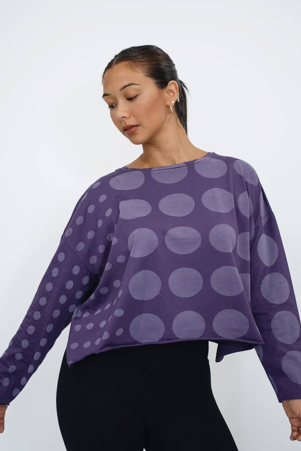 Polka Dot Cropped Top